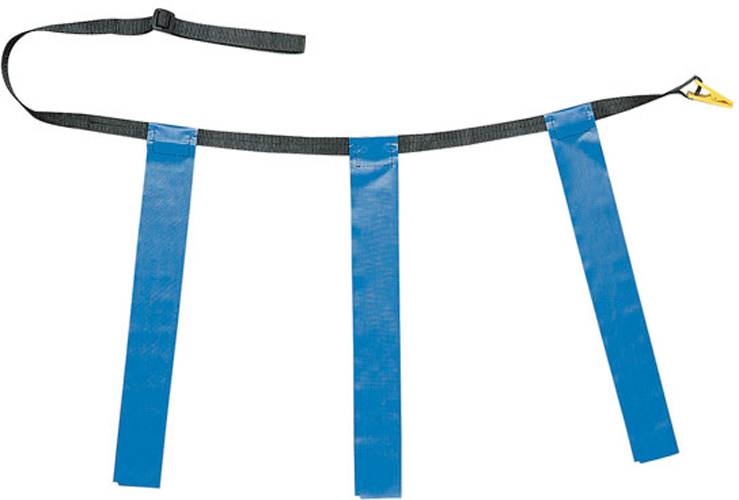 Champion Sports Triple Flag Football Set (Royal Blue, Size 32/39, Pack of 12)