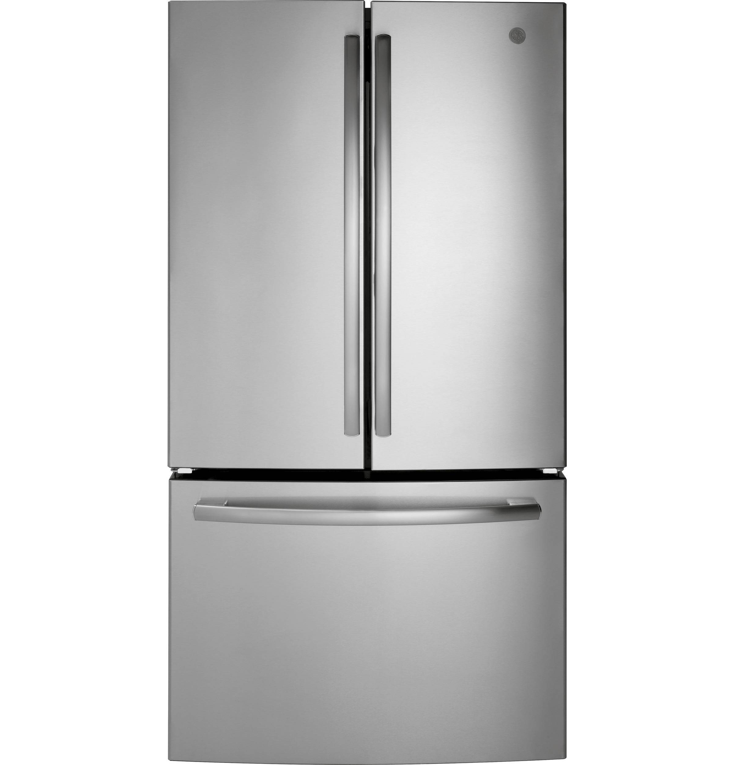 GE 27.0 Cubic-Feet ENERGY STAR-Certified French-Door Refrigerator (Stainless Steel)