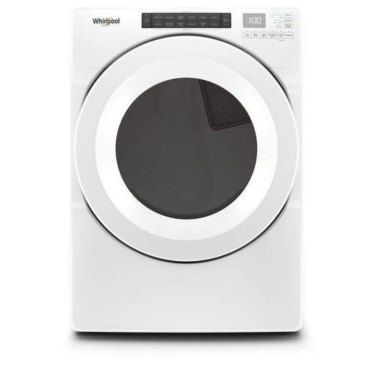 Whirlpool 7.4 cu.ft Front Load Long Vent Electric Dryer with Intuitive Controls (White)