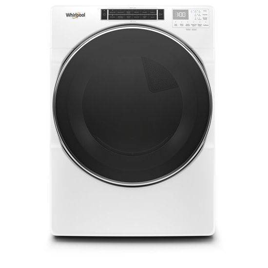 Whirlpool 7.4 cu. ft. Front Load Electric Dryer with Steam Cycles (White)