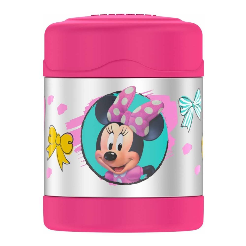 Thermos Funtainer Stainless Steel Food Jar (10 oz, Minnie Mouse)