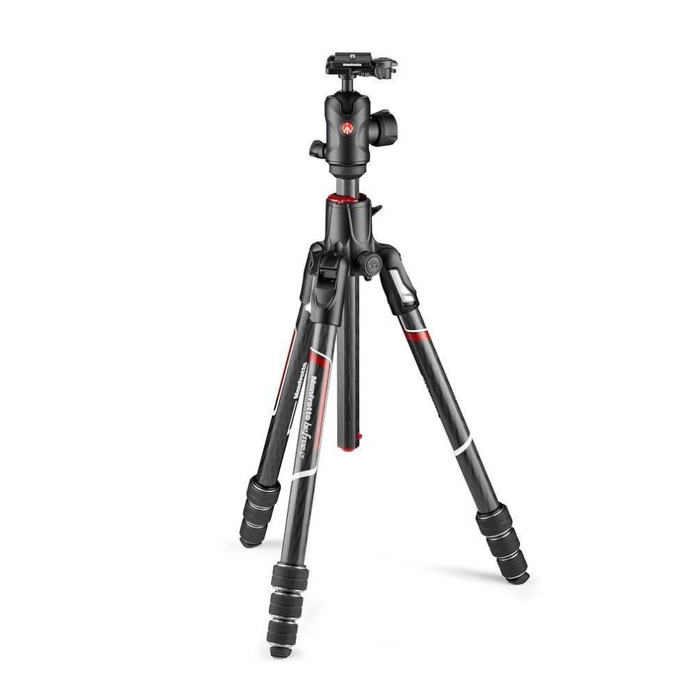 Manfrotto Befree GT XPRO Carbon Fiber Travel Tripod with Twist Locks and Ball Head