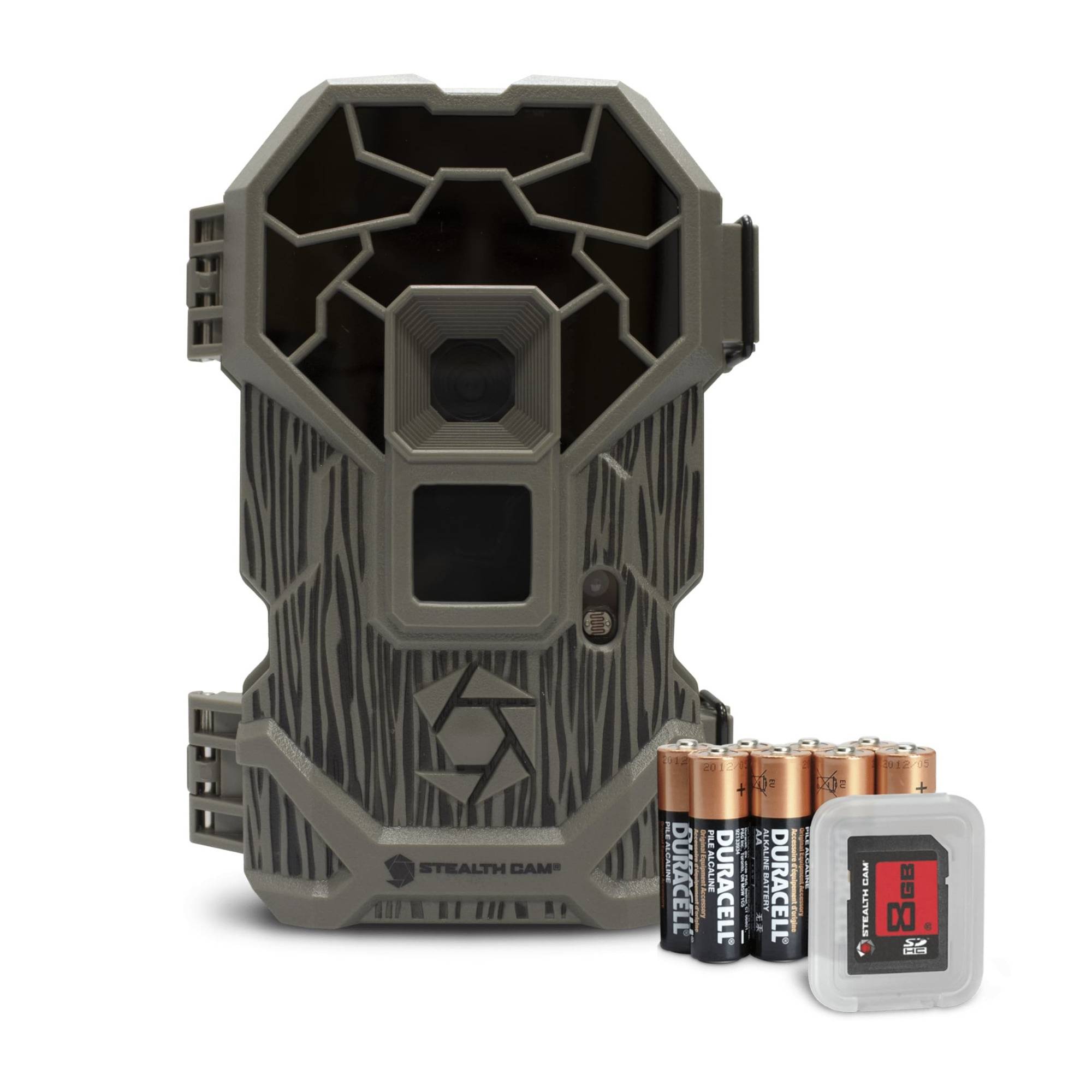 Stealth Cam PXP36NGK No Glo 20MP Trail Camera with 8GB SD Card and Batteries
