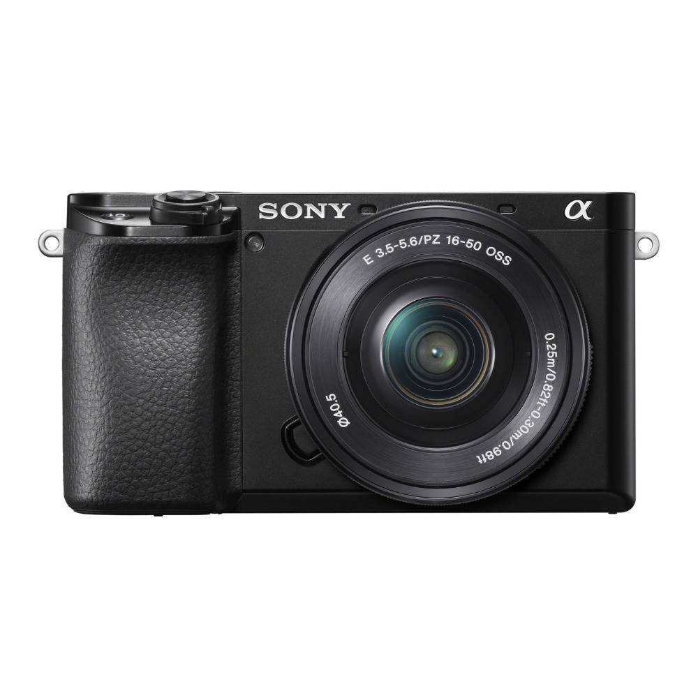 Sony Alpha a6100 APS-C Mirrorless Interchangeable-Lens Camera with 16-50mm Lens