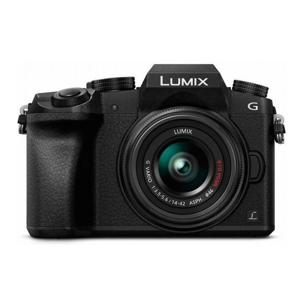 Panasonic LUMIX G7 Mirrorless Camera with 14-42mm f/3.5-5.6 Lens (Black)