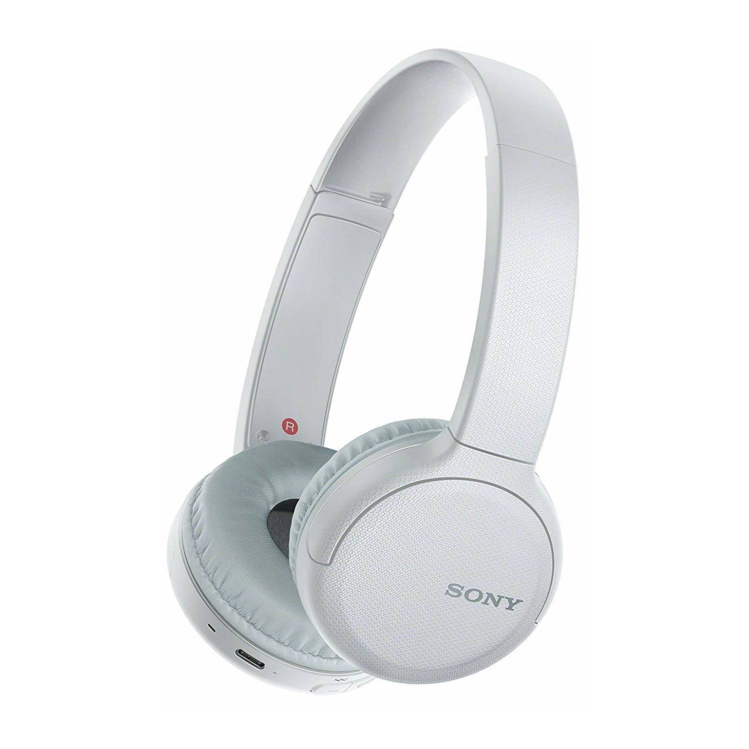 Sony WH-CH510 Wireless On-Ear Headphones (White)