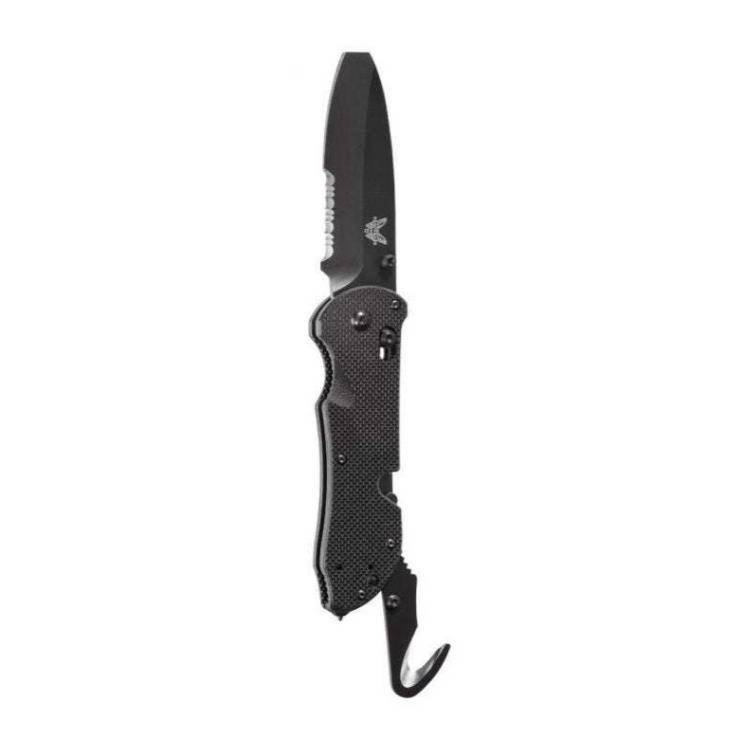 Benchmade 916SBK Triage Utility Knife with Partially Serrated Blade