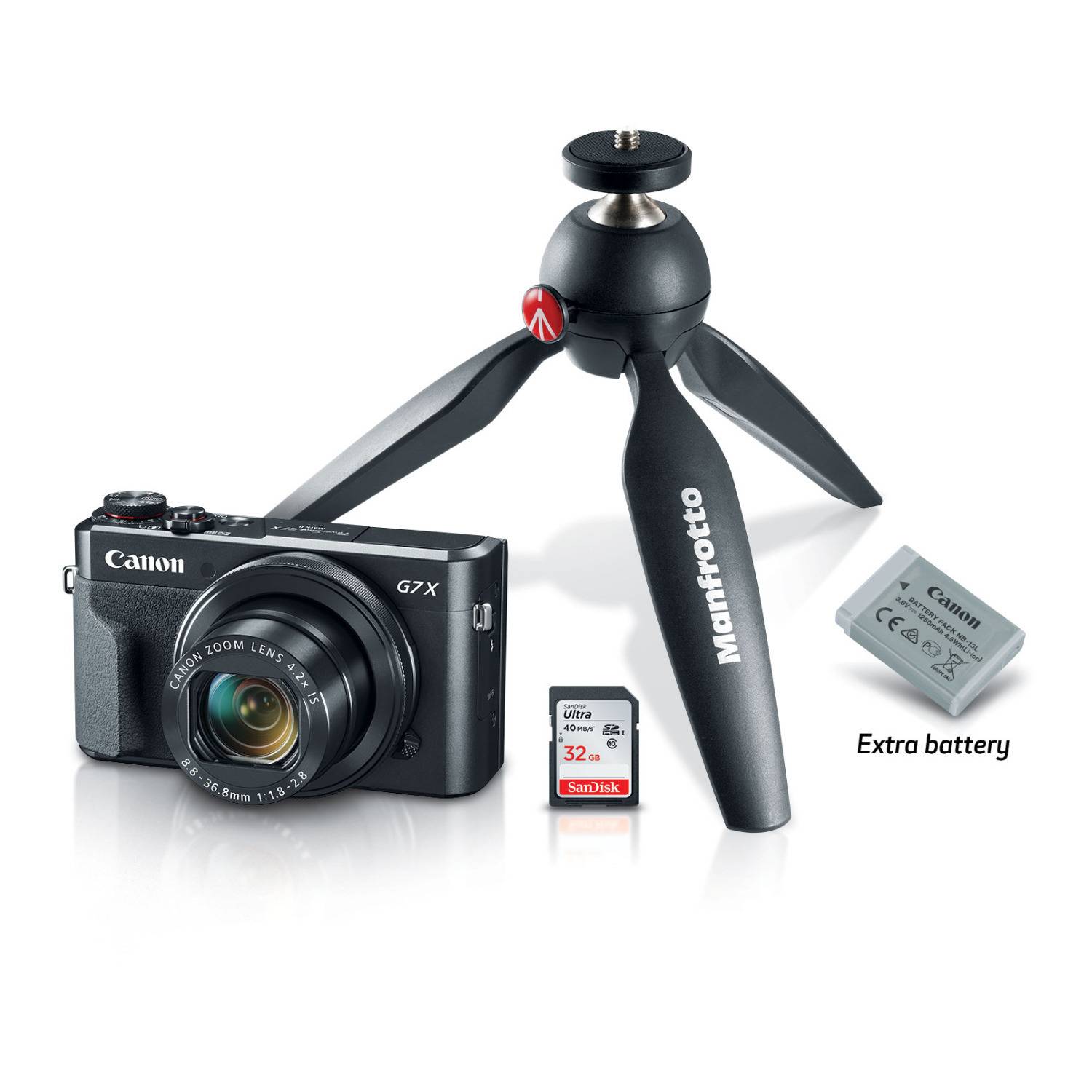 Canon PowerShot G7X Mark II Video Creator Kit