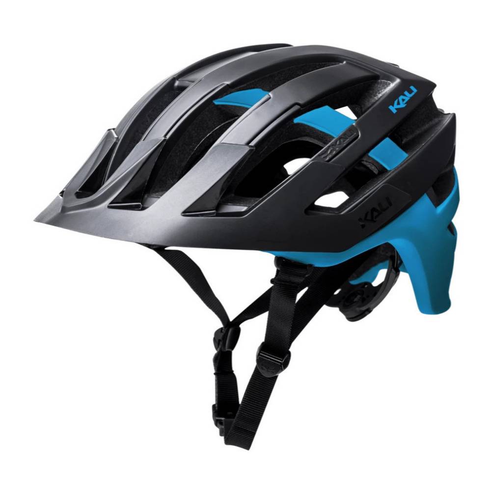 Kali Protectives Bike Helmet Interceptor Dual (S/M, Matte Black/Blue)
