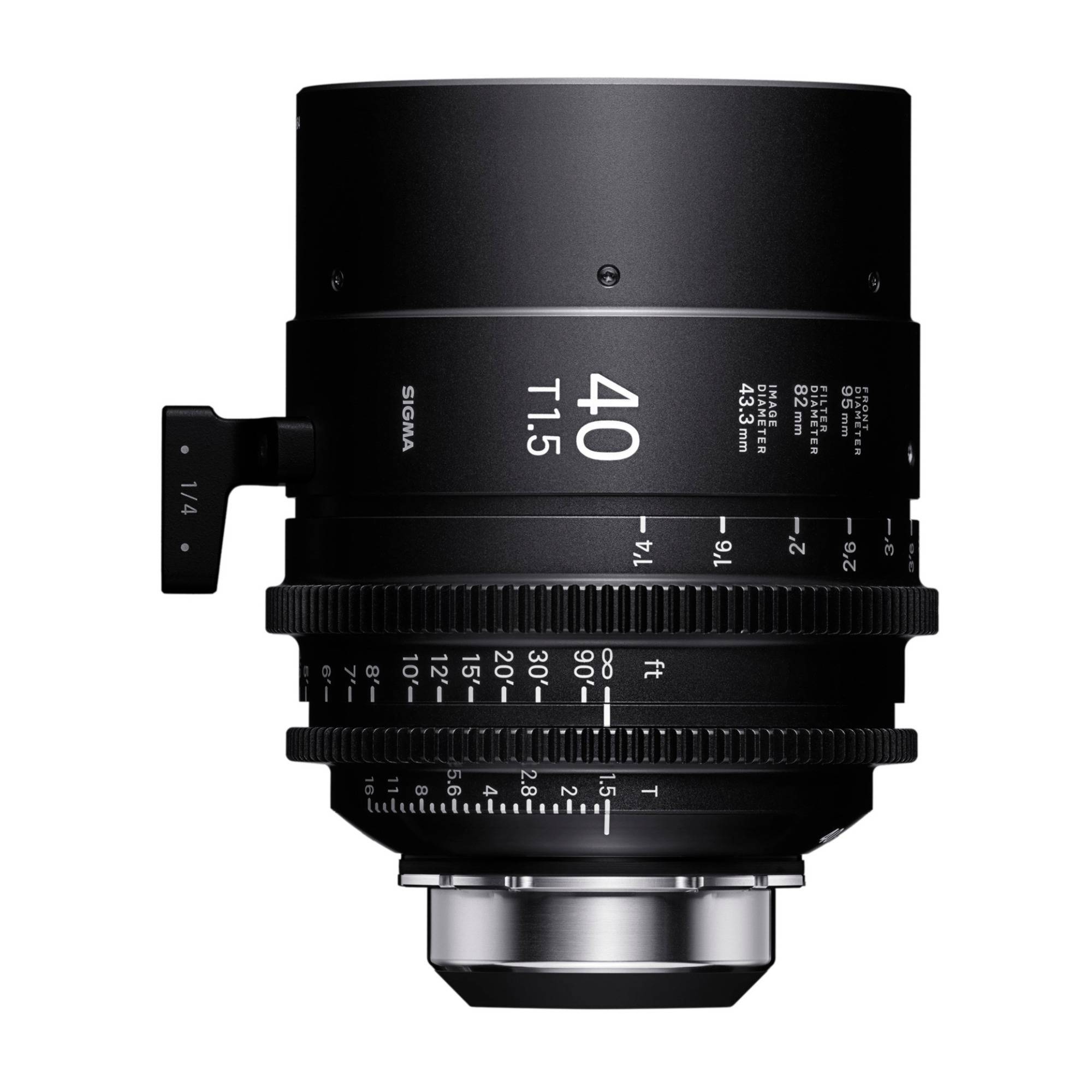Sigma 40mm T1.5 FF High Speed Prime /i Technology-Compatible PL Mount Lens (Feet Markings)