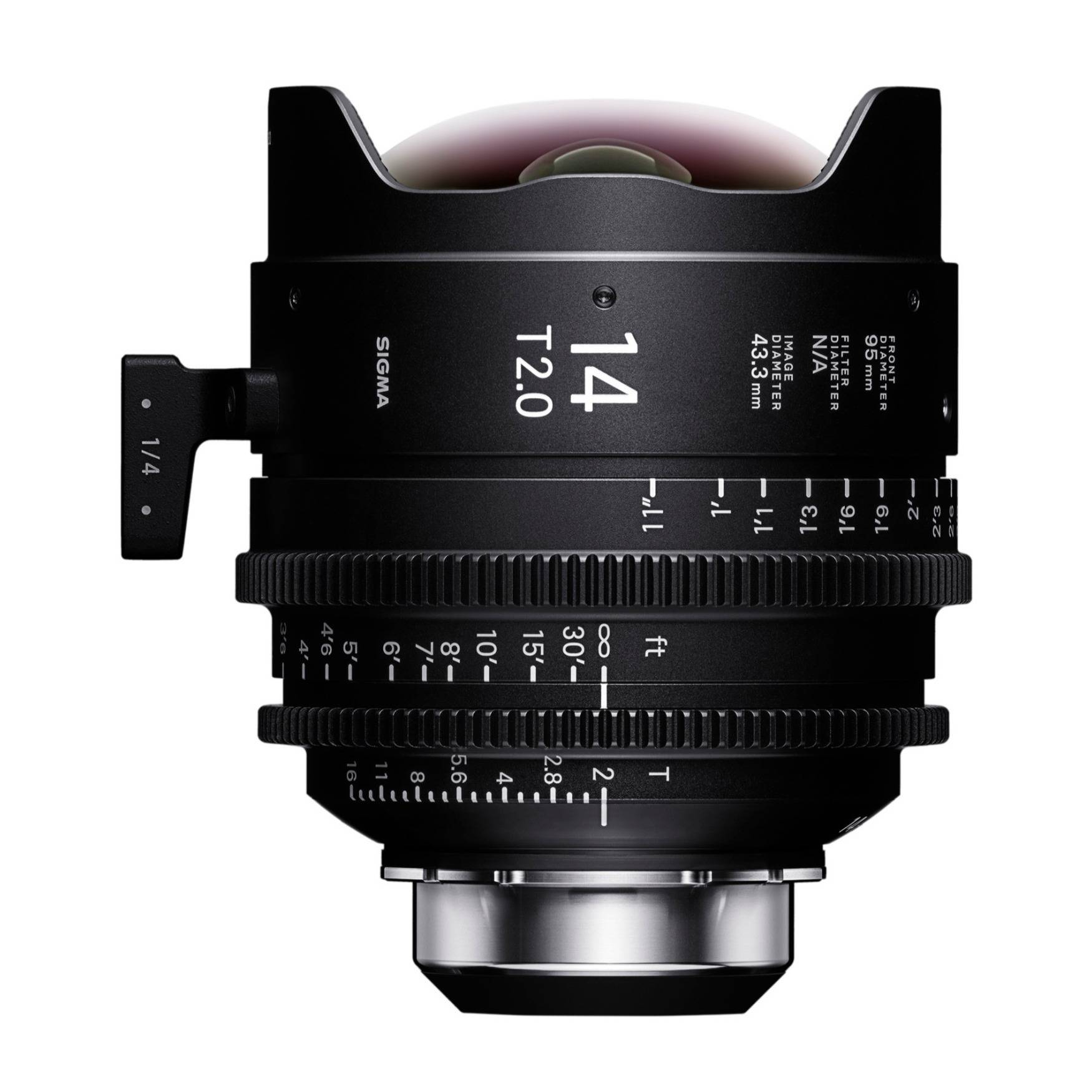 Sigma 14mm T2 FF High Speed Prime /i Technology-Compatible PL Mount Lens (Feet Markings)