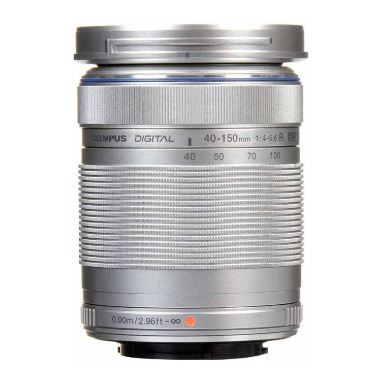 Olympus M. Zuiko Digital ED 40-150mm f/4.0-5.6R Lens (Silver)