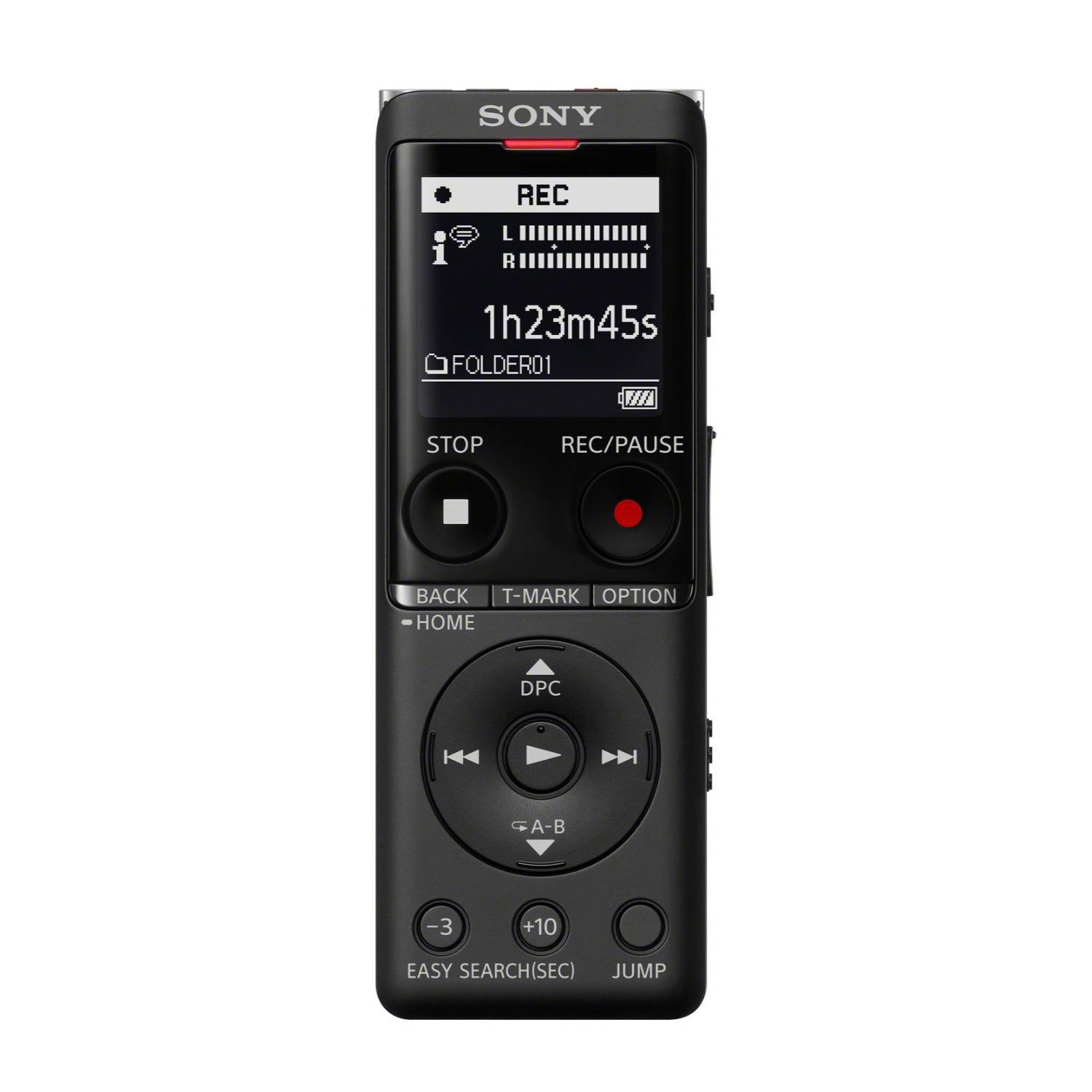 Sony ICD-UX570 Series UX570 Digital Voice Recorder (Black)