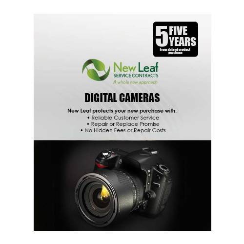 New Leaf 5-Year Digital Cameras Service Plan for Products Retailing Under $500