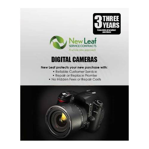 New Leaf 3-Year Digital Cameras Service Plan for Products Retailing Under $500