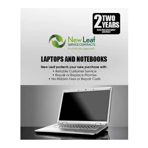 New Leaf 2-Year Laptops/Notebooks Service Plan for Products Retailing Under $500