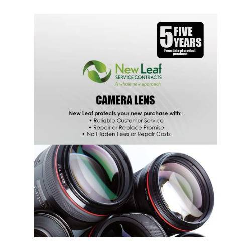 New Leaf 5-Year Camera Lens Service Plan for Products Retailing Under $10,000