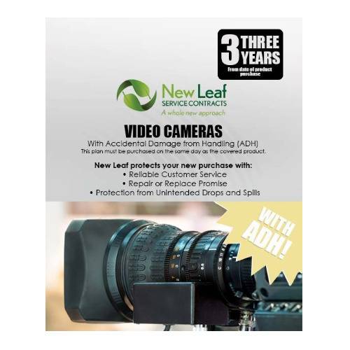 New Leaf 3-Year Video Cameras Service Plan with ADH for Products Retailing Under $500