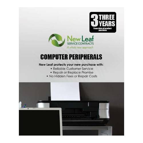New Leaf 3-Year Computer Peripherals Service Plan for Products Retailing Under $1500
