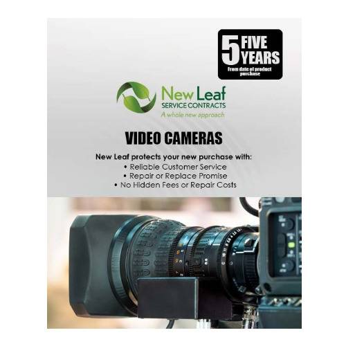 New Leaf 5-Year Video Cameras Service Plan for Products Retailing under $9000