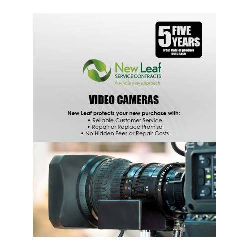 New Leaf 5-Year Video Cameras Service Plan for Products Retailing under $8000