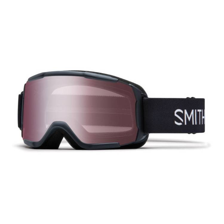 Smith Optics Daredevil Youth Snow Goggles (Black, Ignitor Mirror)