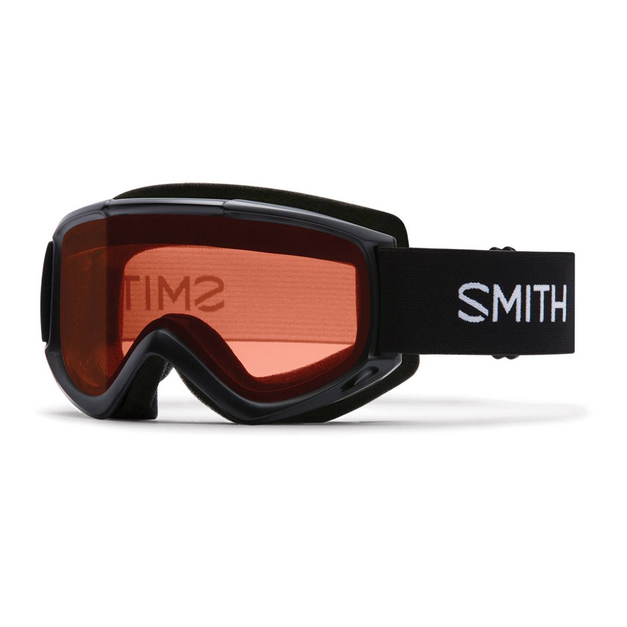 Smith Optics Cascade Classic Snow Goggles (Black, RC36 Red)