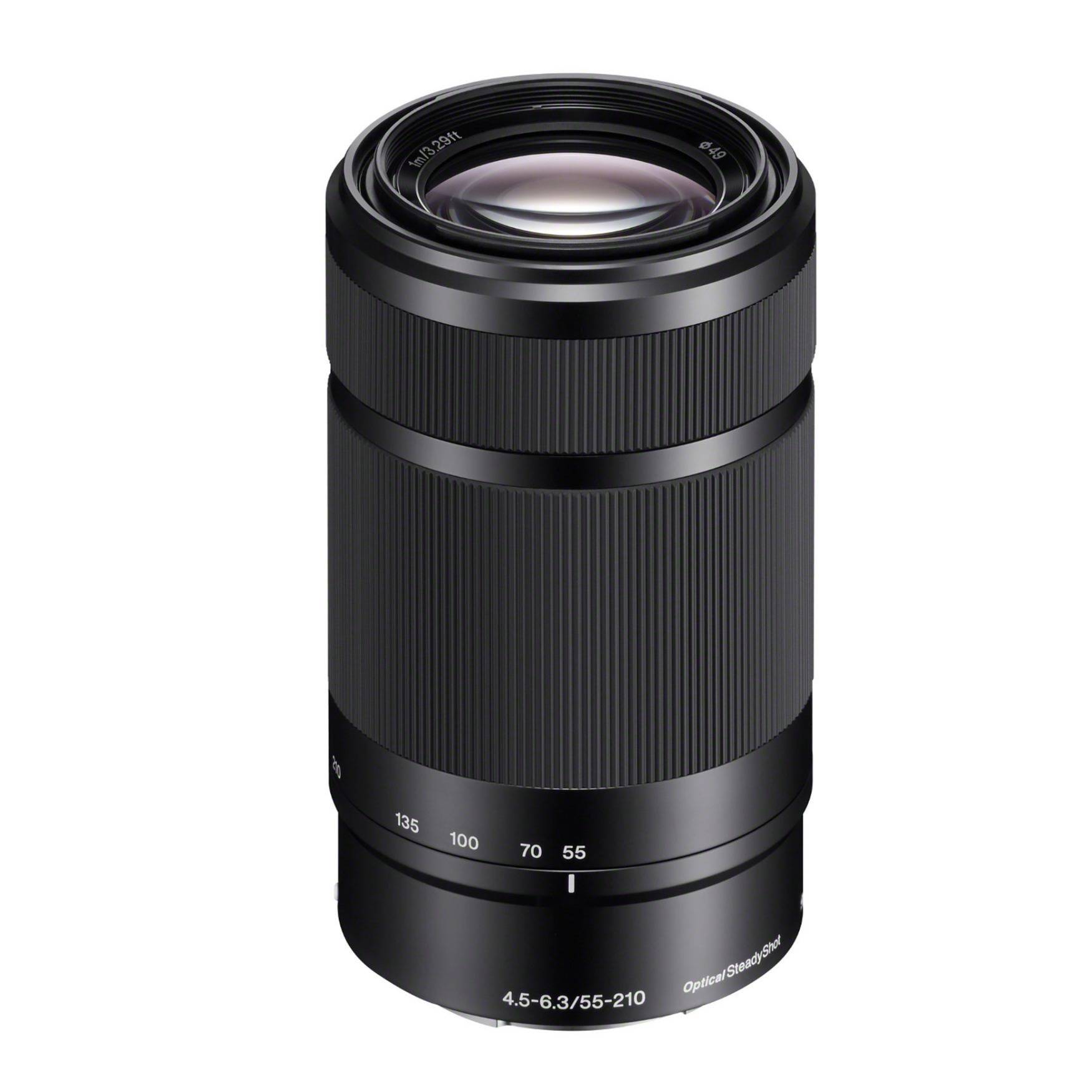 Sony 55-210mm f/4.5-6.3 OSS E-Mount Lens for Sony E (Black)