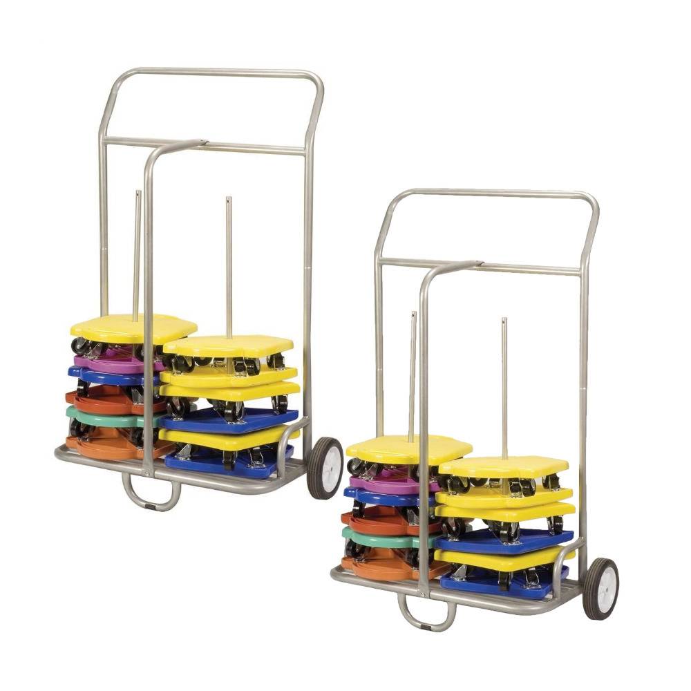 Champion Sports SC036 Scooter Storage Carts 2-Pack, Each Holds Up To 30 Scooters