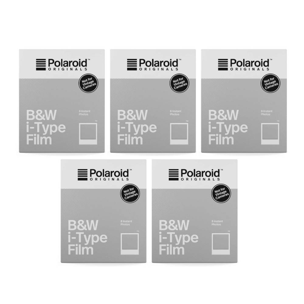 Polaroid Originals Standard B&W Instant Film for i-Type Cameras (40 Exposures)