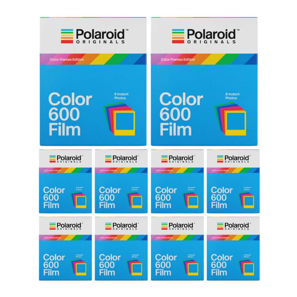 Polaroid Originals Color Frames Edition Instant Film for 600 Cameras (80 Exposures)