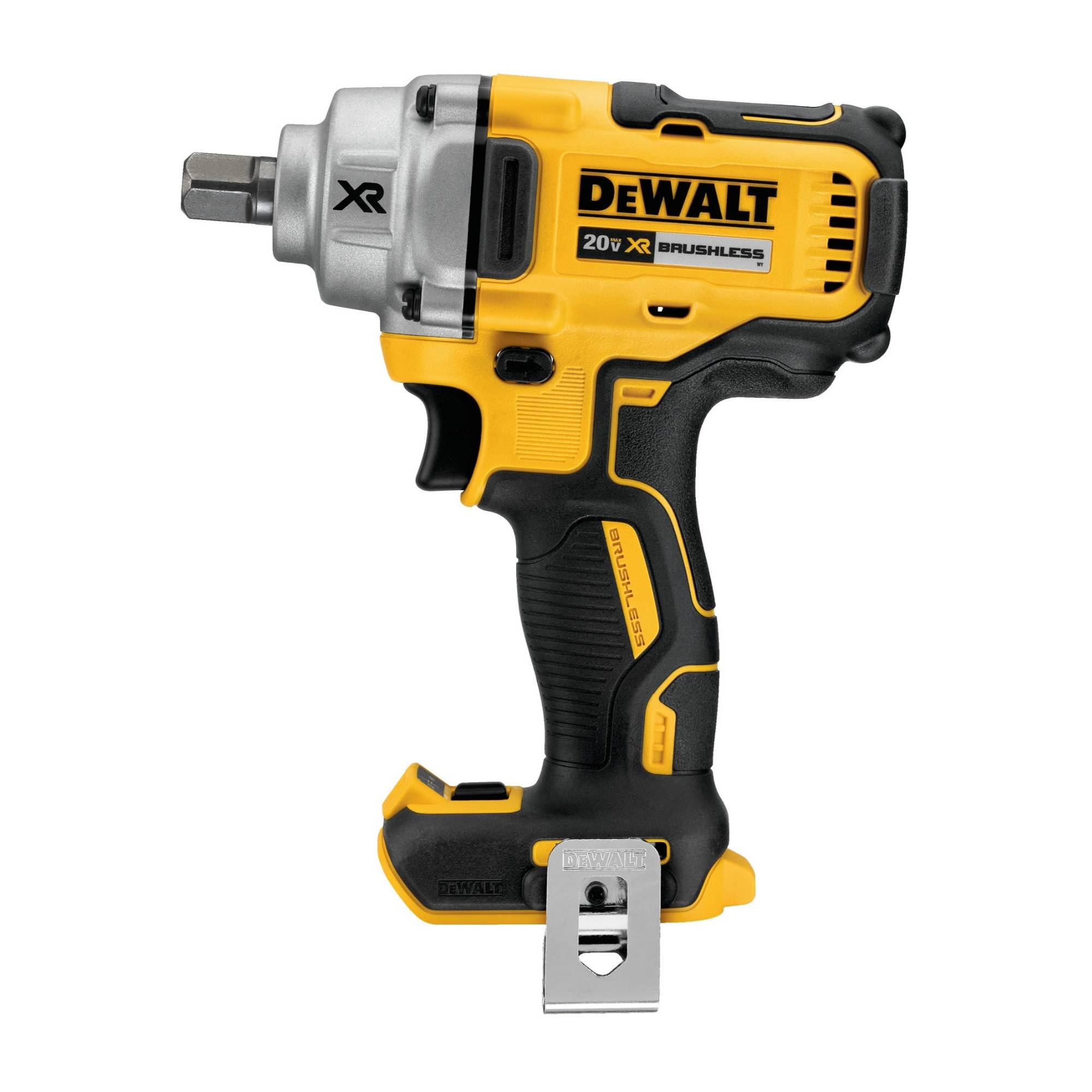 Dewalt DCF894B 20V Max XR 1/2 inch Mid-Range Cordless Impact Wrench with Detent Pin Anvil