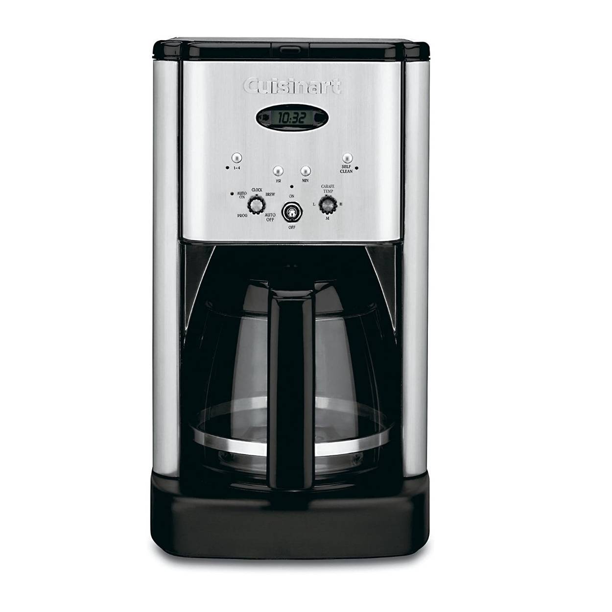 Cuisinart DCC-1200 12-Cup Brew Central Programmable Coffeemaker (Stainless Steel)