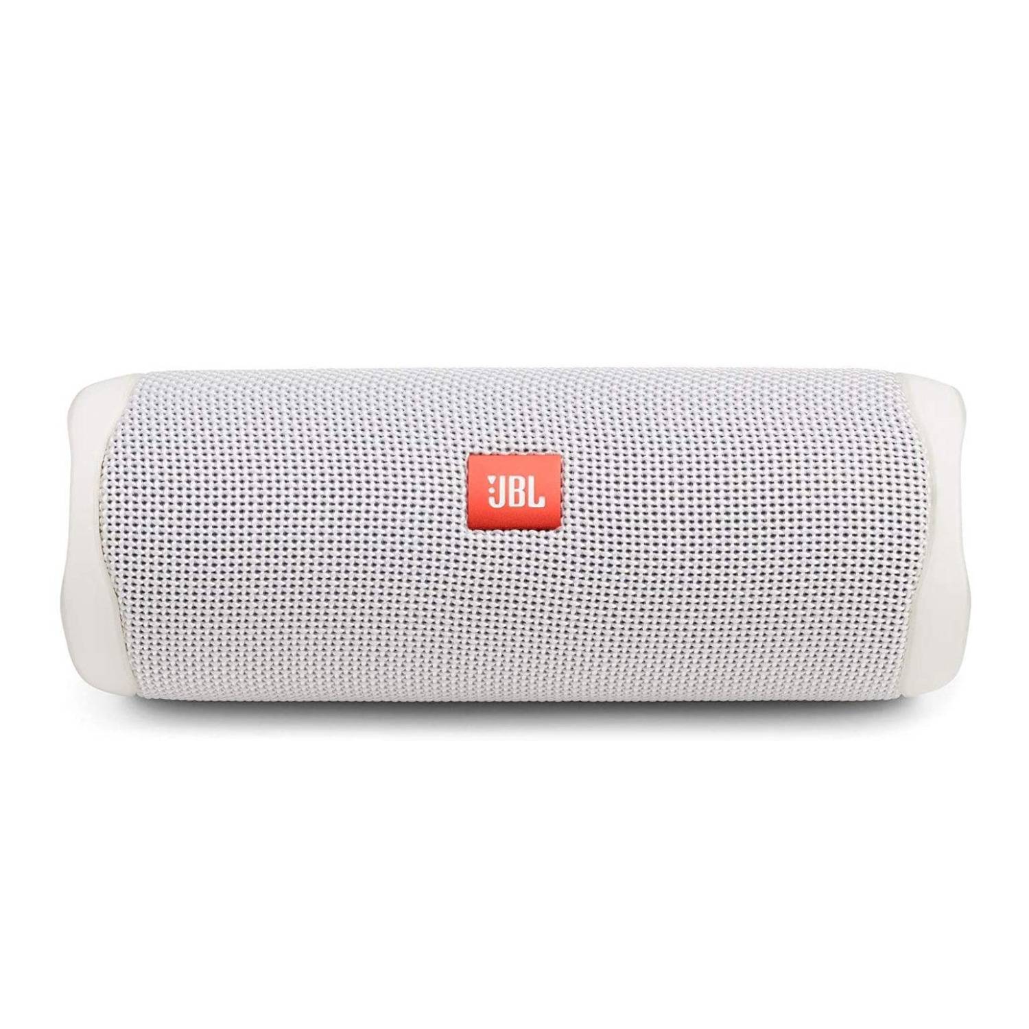JBL Flip 5 Portable Waterproof Bluetooth Speaker (White)