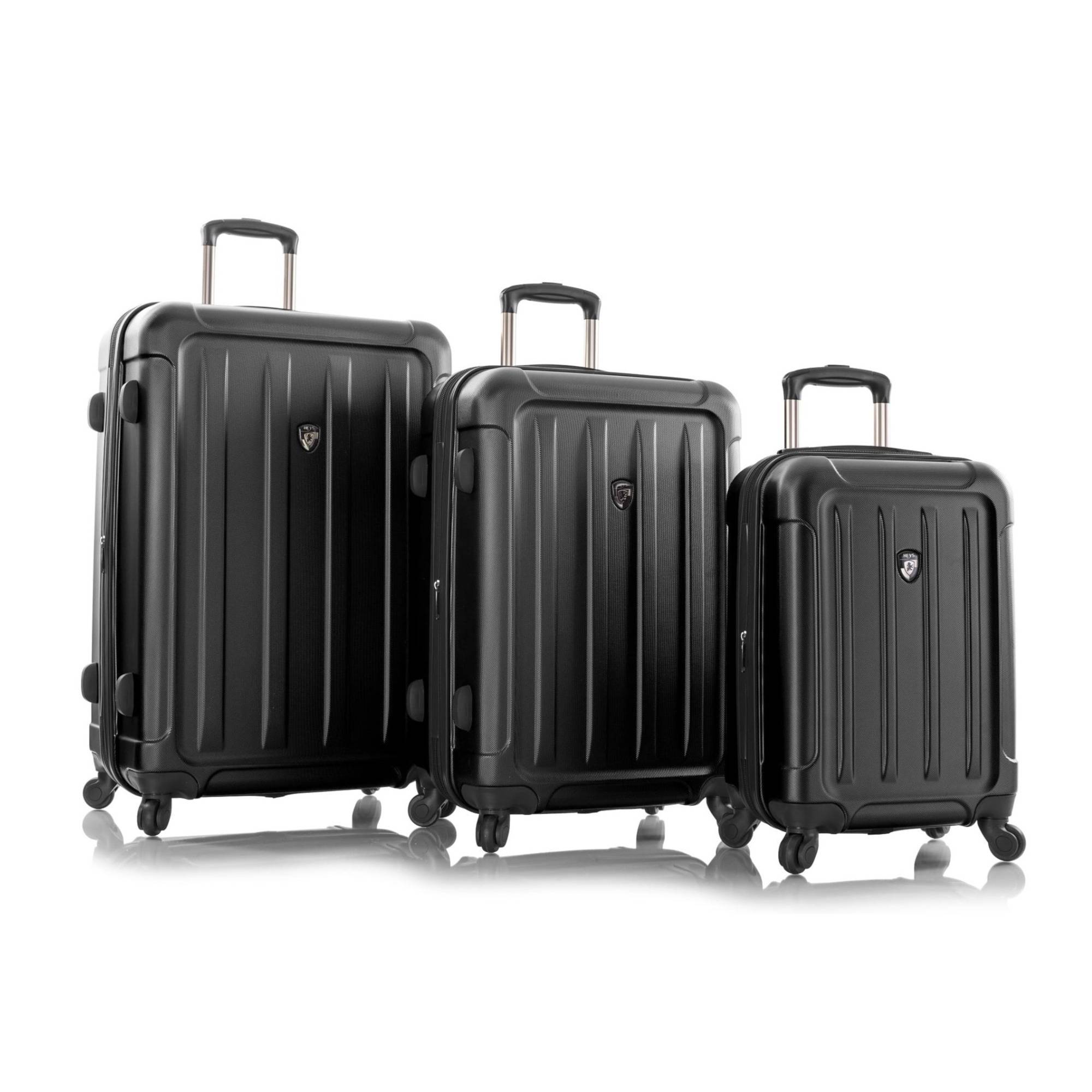 Heys America Frontier 3-Piece Luggage Set (Black)