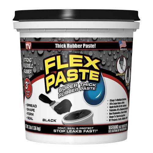 Flex Seal Flex Paste 3lb Tub (Black)