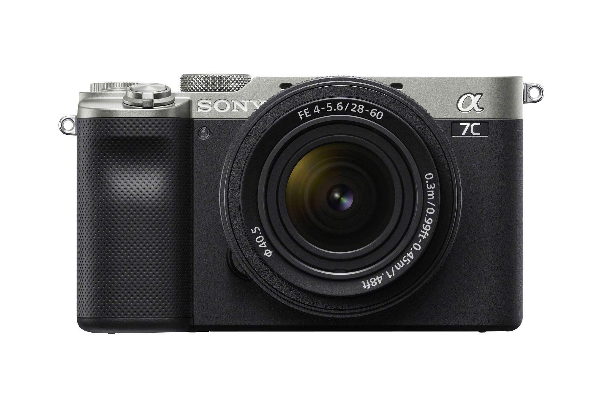 Sony Alpha a7C Full-Frame Compact Mirrorless Camera with FE 28-60mm f/4-5.6 Lens (Silver)