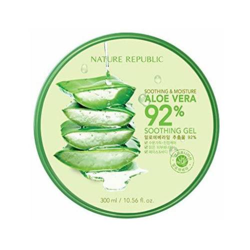 Nature Republic Soothing and Moisture Aloe Vera 92% Soothing Gel (300ml/10.56oz)