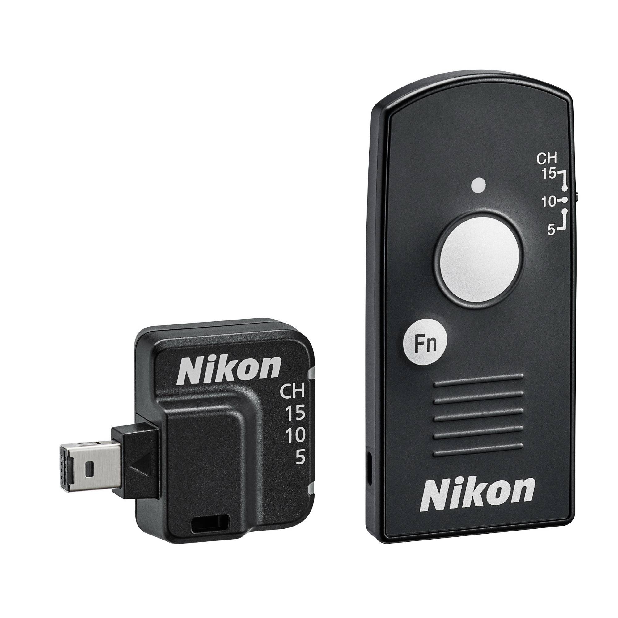 Nikon WR-R11b/WR-T10 Wireless Remote Controller Set for Nikon Cameras with Accessory Terminal