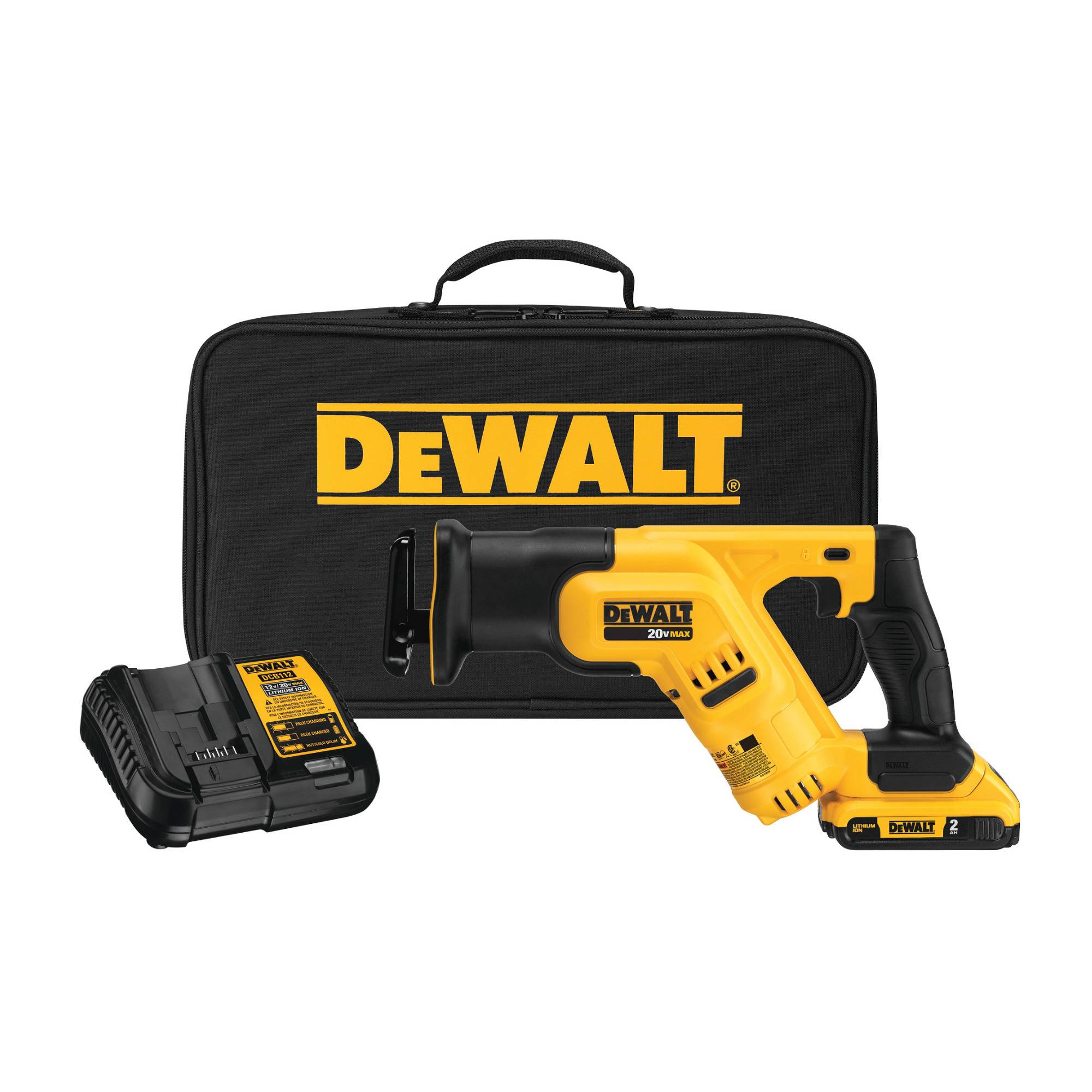 DEWALT DCS387D1 20V MAX Cordless Reciprocating Saw Kit