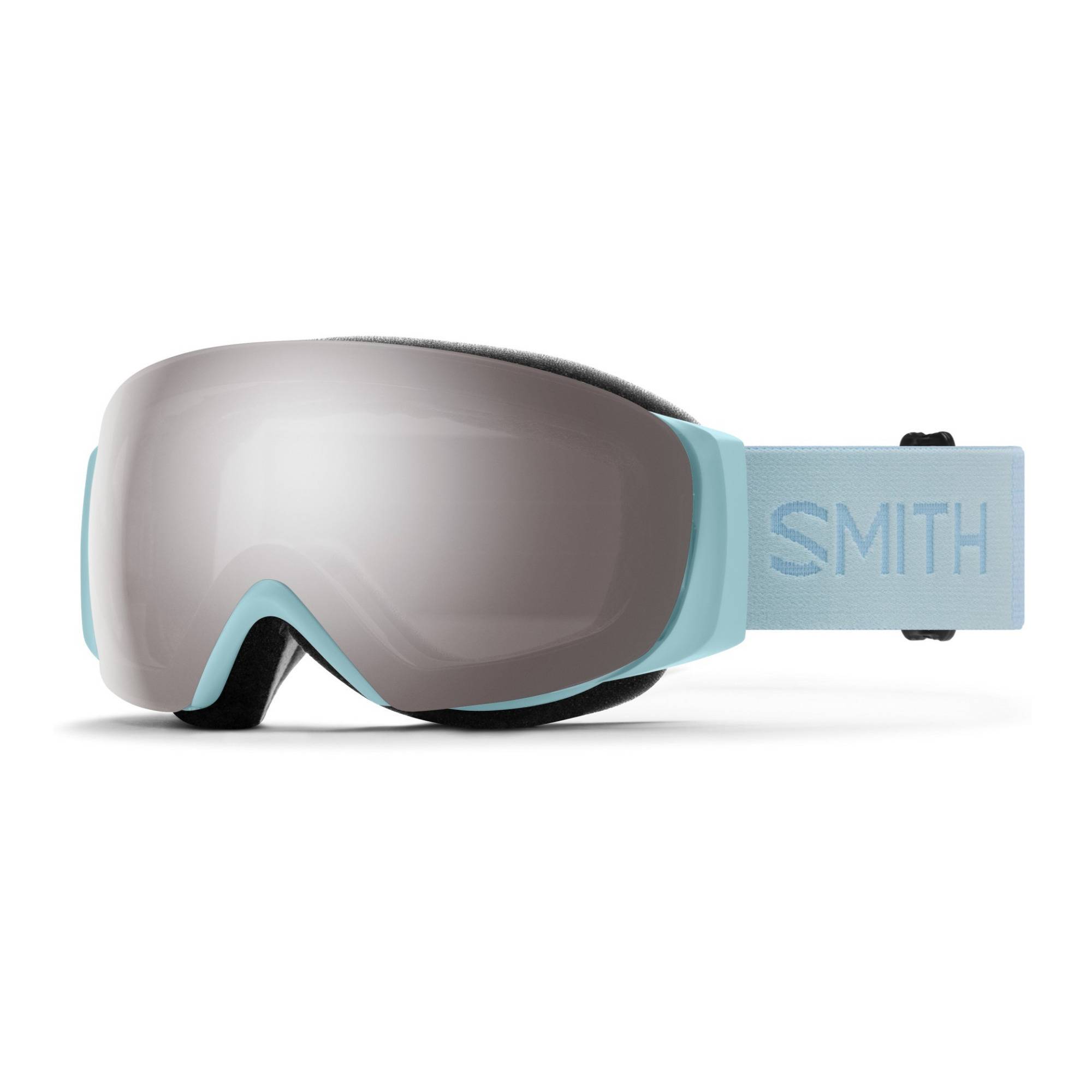 Smith Optics I/O MAG S Snow Goggles (Polar Blue, ChromaPop Sun Platinum Mirror)