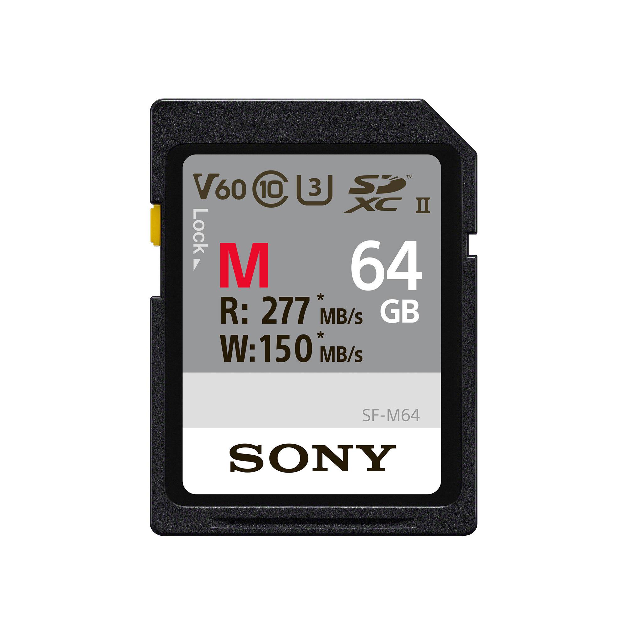 Sony 64GB V60 UHS-II M-Series Memory Card