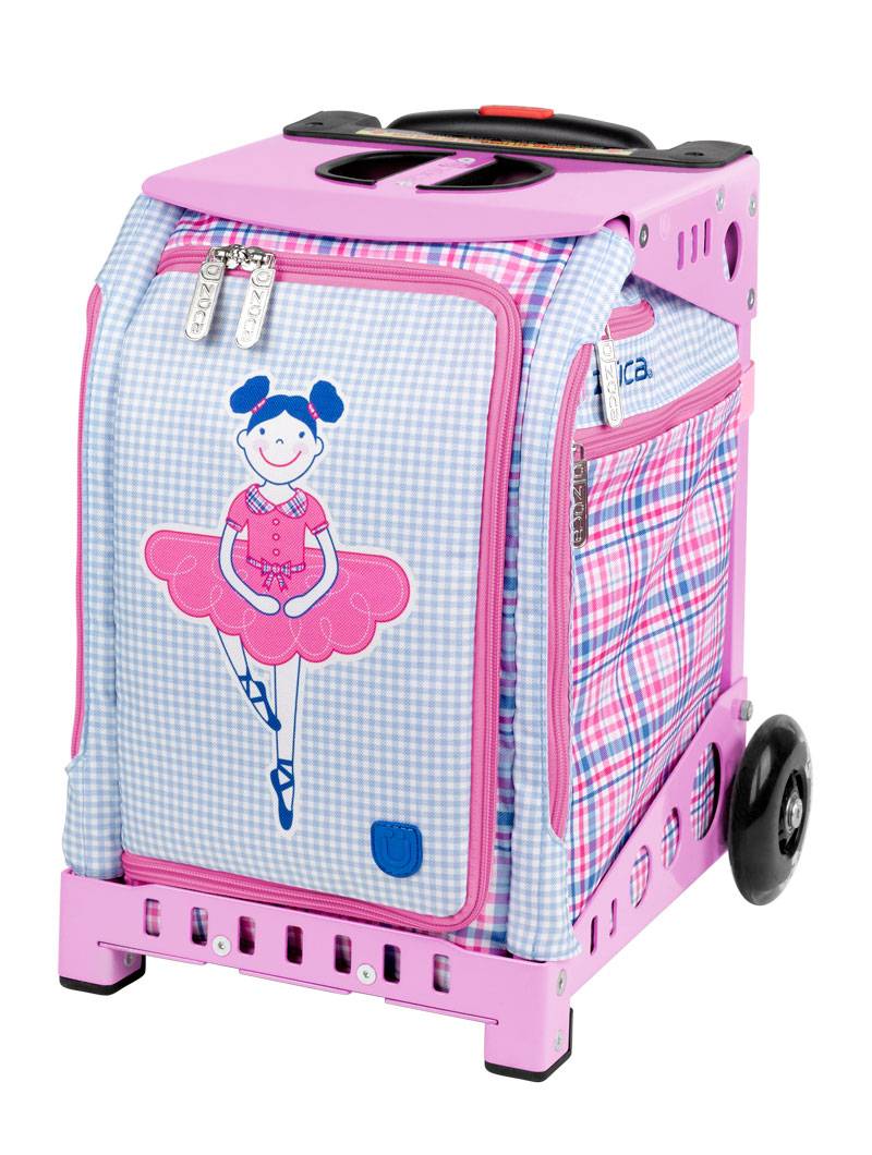 Zuca Kids Mini Ballerina Bag and Frame (Pink)