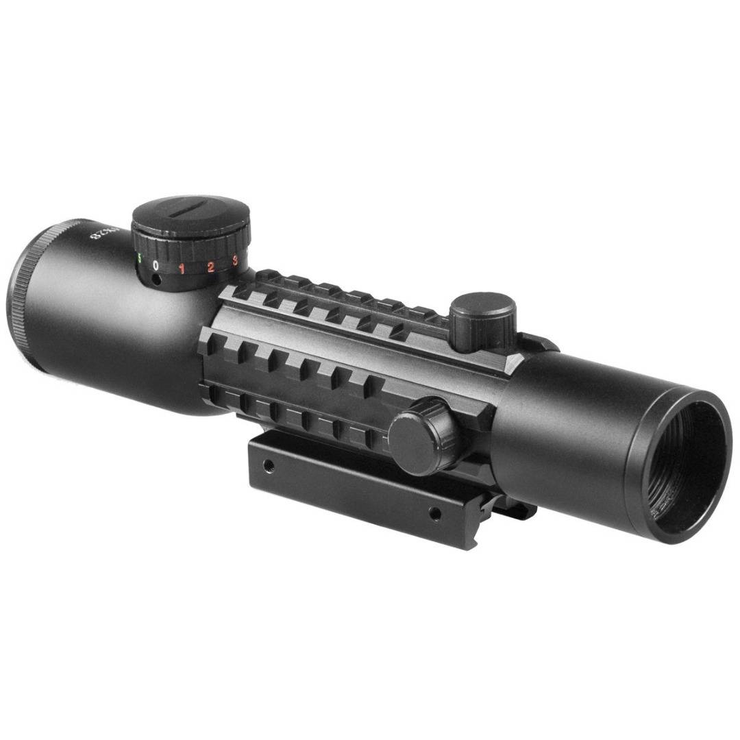 Barska 4X28 IR Mil-Dot Electro Sight Riflescope