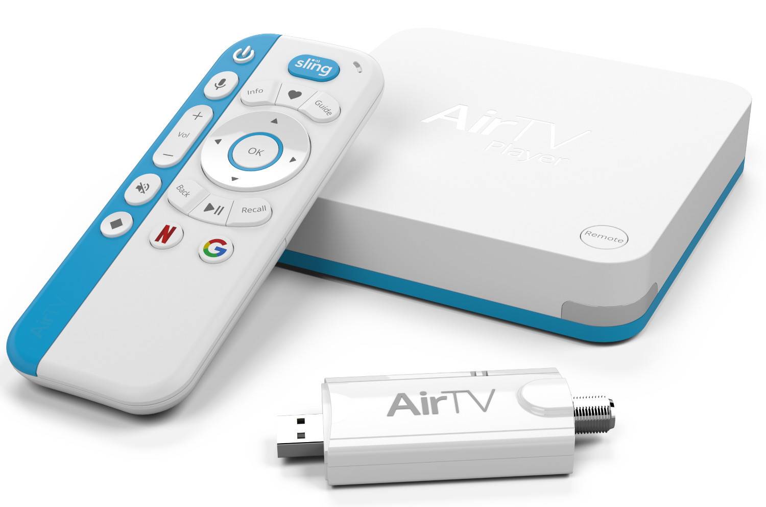 AirTV 4K Streaming Media Player with Adapter