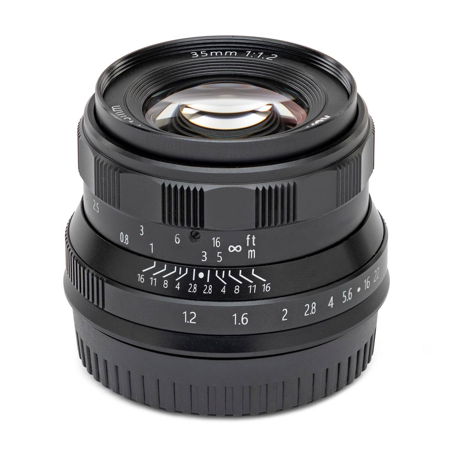 Koah Artisans Series 35mm f/1.2 Large Aperture Manual Focus Lens for Micro Four Thirds (Black)
