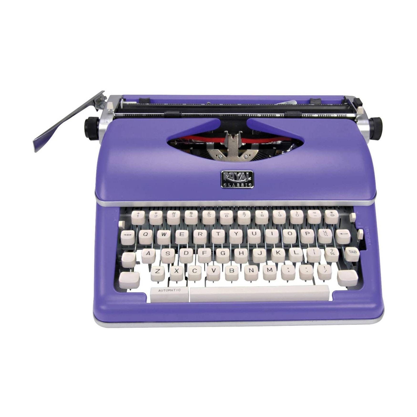 Royal Consumer Classic Retro Manual Typewriter (Purple)