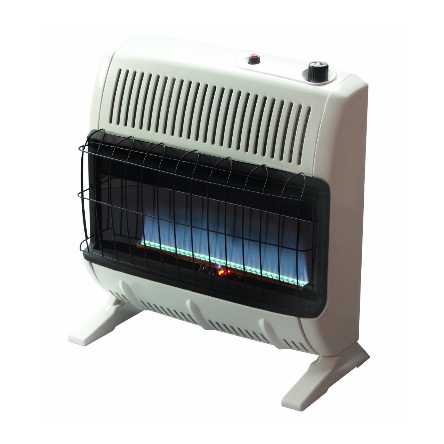 Mr. Heater 30,000 BTU Vent-Free Blue Flame Natural Gas Heater with Blower