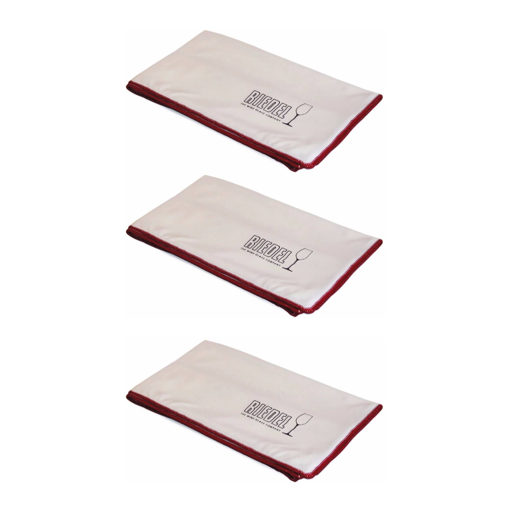 Riedel A501007K3 Lint-Free Microfiber Polishing Cloths (Set of 3)