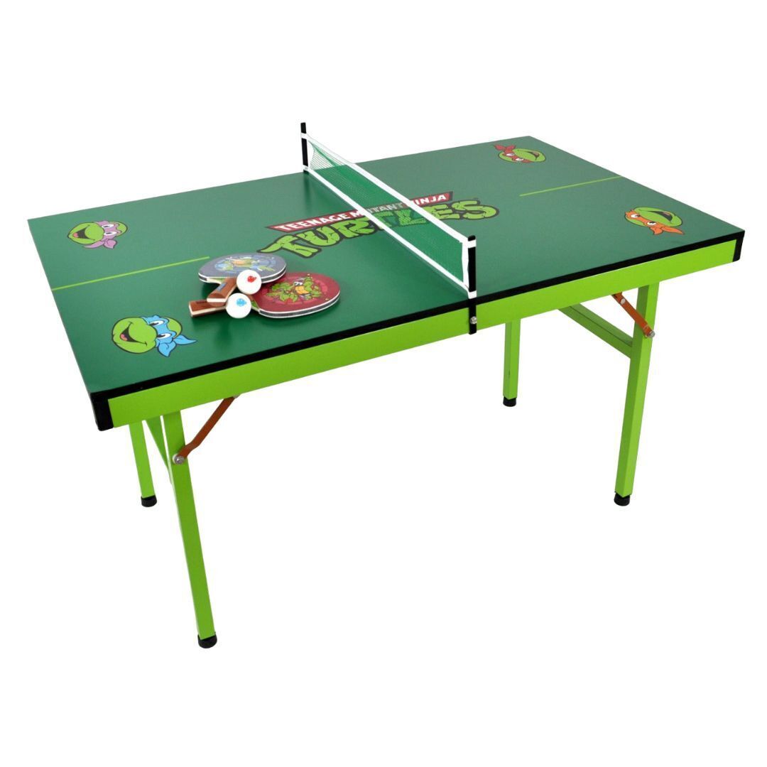 Nickelodeon Kettler Teenage Mutant Ninja Turtles Junior Table Tennis with One-Piece Design -  7142-000
